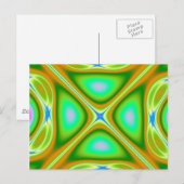 Retrorange Briefkaart (Voorkant / Achterkant)