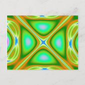 Retrorange Briefkaart (Voorkant)