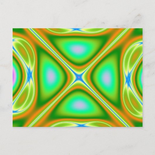 Retrorange Briefkaart (Voorkant)