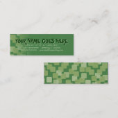 retrorcascades mini visitekaartje (Voorkant / Achterkant)