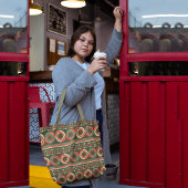 retrorcirkels tote bag