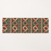 retrorcirkels yogamat (Voorkant (horizontaal))