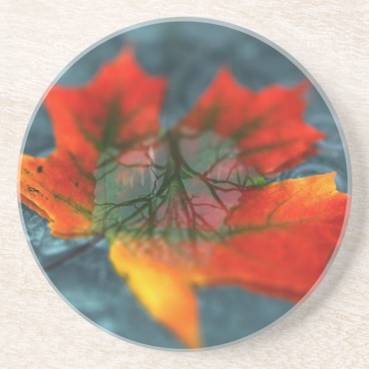 Retroreflectie-Onderzetter Zandsteen Onderzetter (Voorkant)