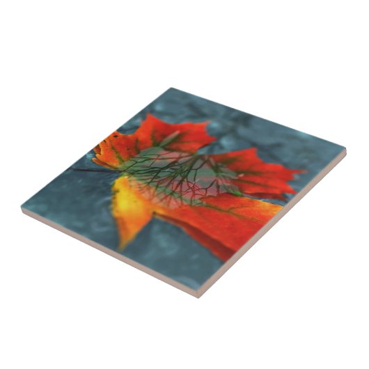 Retroreflectiestel / trivet tegeltje (Zijkant)