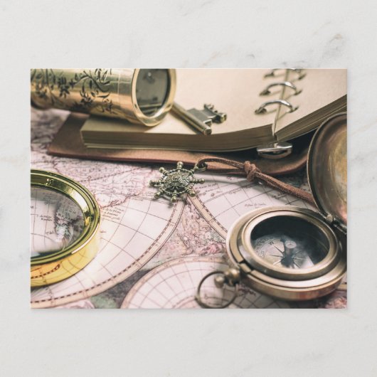 Retroreis Briefkaart (Voorkant)