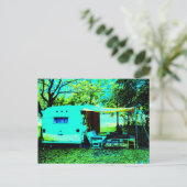 Retrorelaxatie-briefkaart Briefkaart (Staand voorkant)