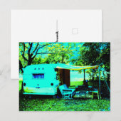 Retrorelaxatie-briefkaart Briefkaart (Voorkant / Achterkant)