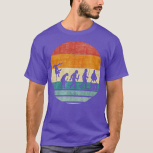 retrorevolutie van djembe-speler drummer s t-shirt