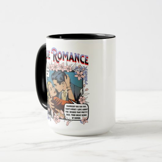 RetroRomance - Echte Romance - Mok (Voorkant links)