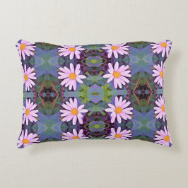 Retrororororoze laisy-ventilatorpatroon accent kussen