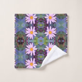 Retrororororoze laisy-ventilatorpatroon bad handdoek (Wasdoekje)