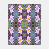 Retrororororoze laisy-ventilatorpatroon fleece deken (Voorkant)