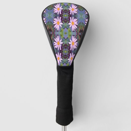 Retrororororoze laisy-ventilatorpatroon golfheadcover (Voorkant)