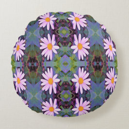 Retrororororoze laisy-ventilatorpatroon rond kussen