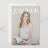 Retrorscript | Aankondiging van twee foto-Afstuder (Voorkant)