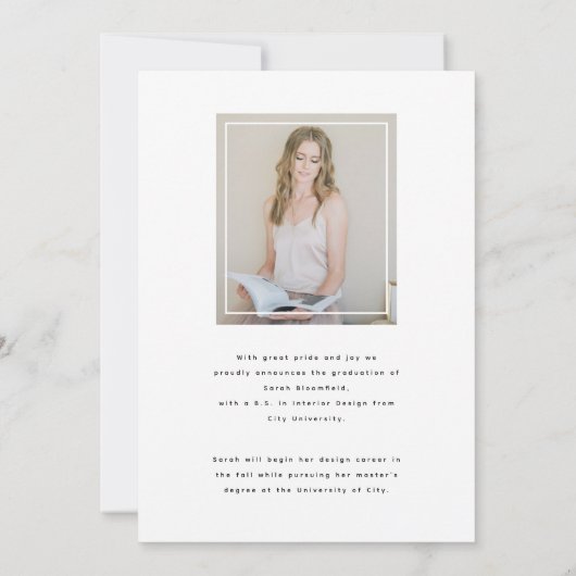 Retrorscript | Aankondiging van twee foto-Afstuder (Achterkant)