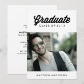 Retrorscript | Oproep van de GraduPartij Kaart (Voorkant / Achterkant)