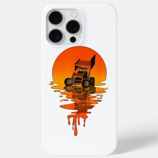  retrorstijl Sprint-auto tegen racisme Case-Mate iPhone Case (Achterkant)