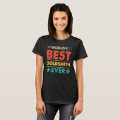 Retro's Beste Goudsmid Ooit T-shirt (Voorkant volledig)