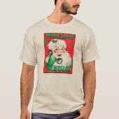 RetroSantaHello-MensHanesNanoTee T-shirt (Voorkant)