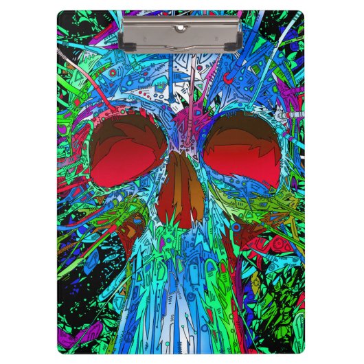 Retroschedel/klembord Klembord (Voorkant)