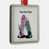 Retroschoenen Metalen Ornament (Rechts)