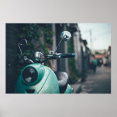 Retroscooter Poster (Voorkant)