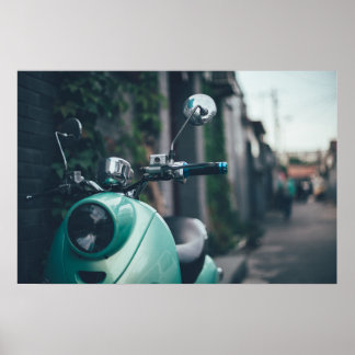 Retroscooter Poster