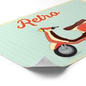  Retroscooter Poster (Hoek)