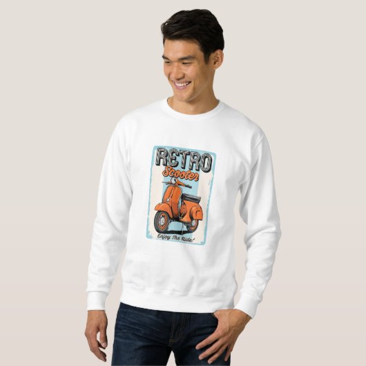 Retroscooter Trui (Voorkant volledig)