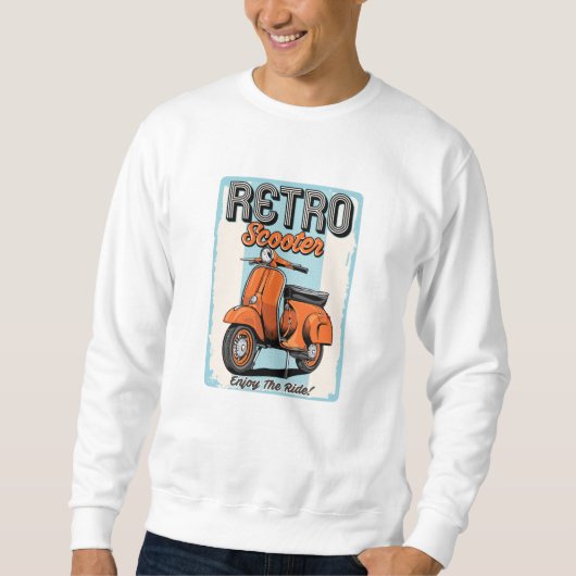Retroscooter Trui (Voorkant)