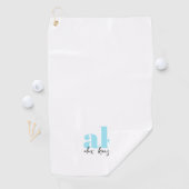 Retrosignatuurmonogram Golfhanddoek (Insitu)