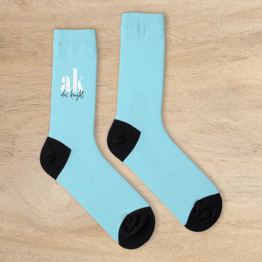 Retrosignatuurmonogram Sokken