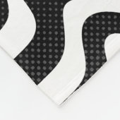 Retroskateboard Fleece Deken (Hoek)