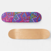 Retroskateboard - skateboard 80s (Horizontaal)