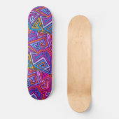 Retroskateboard - skateboard 80s (Voorkant)