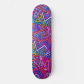 Retroskateboard - skateboard 80s (Voorkant)