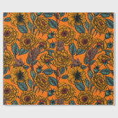 Retrospecerijen voor het verpakken van papier (Vlak)