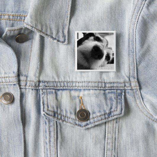 Retrospectief Hoesje Vierkante Button 5,1 Cm (In situ)