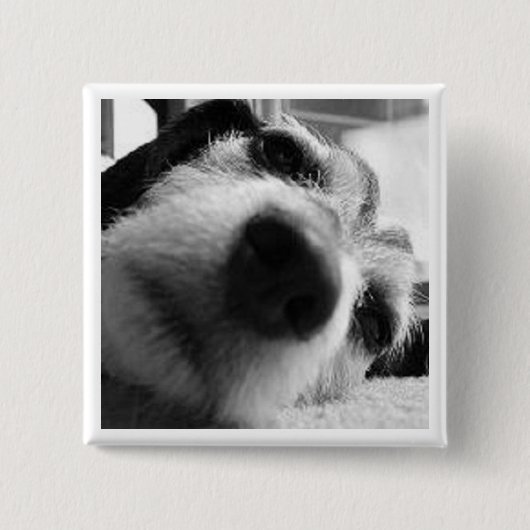 Retrospectief Hoesje Vierkante Button 5,1 Cm (Voorkant)