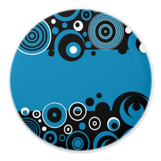 Retrospectieontwerp Keramische Knop (Voorkant)