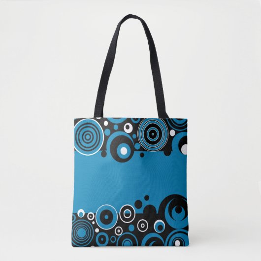 Retrospectieontwerp Tote Bag (Voorkant)