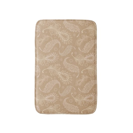 Retrospectrale-bleek-patroon Badmat (Voorkant Verticaal)