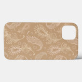 Retrospectrale-bleek-patroon Case-Mate iPhone Case (Achterkant (horizontaal))