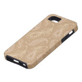 Retrospectrale-bleek-patroon Case-Mate iPhone Case (Onderkant)