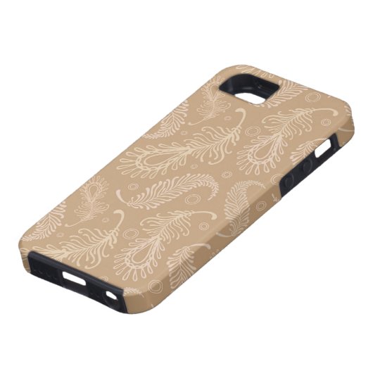 Retrospectrale-bleek-patroon Case-Mate iPhone Case (Onderkant)