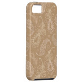 Retrospectrale-bleek-patroon Case-Mate iPhone Case (Back/Rechts)