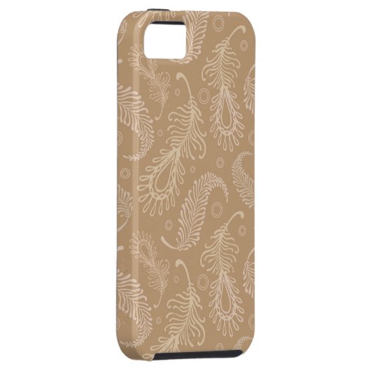 Retrospectrale-bleek-patroon Case-Mate iPhone Case (Back/Rechts)