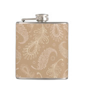 Retrospectrale-bleek-patroon Heupfles (Voorkant)