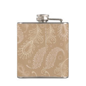 Retrospectrale-bleek-patroon Heupfles (Achterkant)